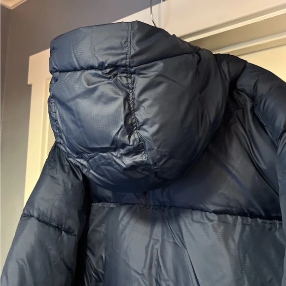 Columbia Puffect Parka Hooded Jacket Mens XL Navy Blue Puffer Insulated New Tags - Picture 11 of 16